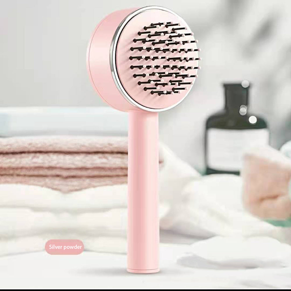 One-key Self-cleaning Hair Brush For Women Curly Hair Brush Anti-Static Airbag Massage Comb Airbag Massage Scalp Comb Professional Detangling One-key Self-cleaning One-key Self-cleaning Hair Brush For Women Curly Hair Brush Anti-Static Airbag Massage Comb Airbag Massage Scalp Comb Professional Detangling One-key Self-cleaning